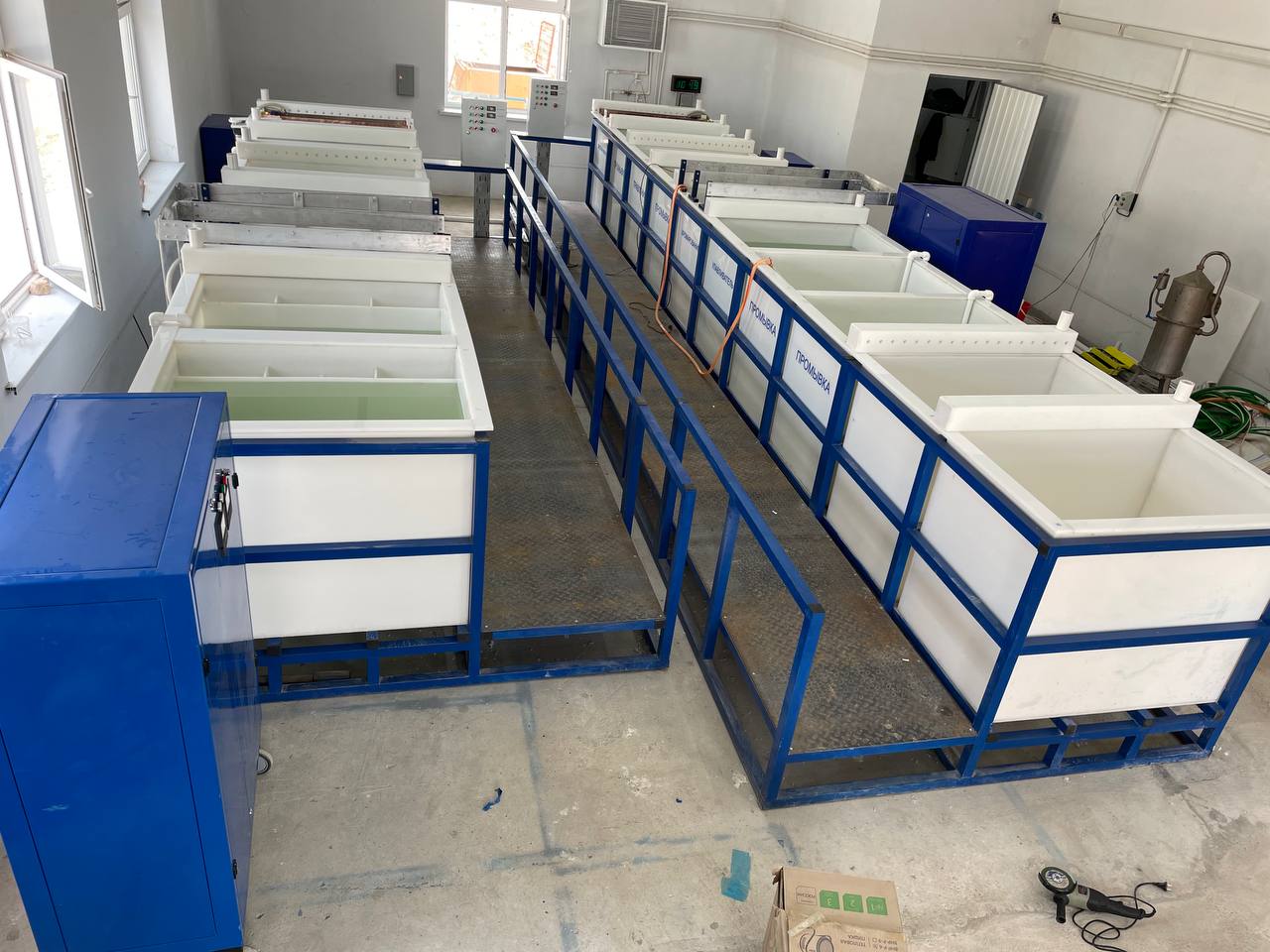 Оборудование и ванны