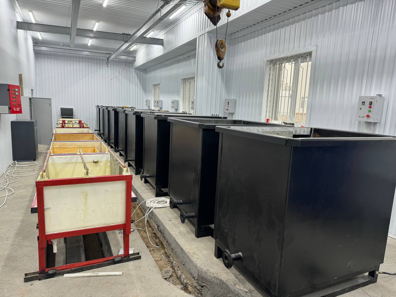 Запуск линий в эксплуатацию